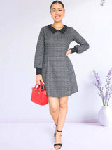 VESTIDO CORTO TWEED
