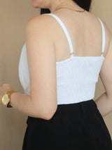 TOP TIRAS BUSTO RECOGIDO