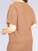 POLO TEJIDO COCOS CON REGULADOR