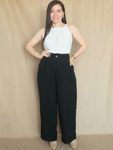 POLO RIB CUELLO RECTO ALTO