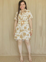 VESTIDO CAMISÓN KAKI