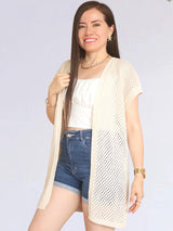 CARDIGAN TEJIDO MANGA CERO