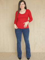 POLO RIB ESCOTE REDONDO