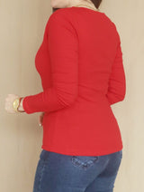 POLO RIB ESCOTE REDONDO