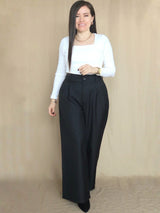 POLO RIB ESCOTE CUADRADO