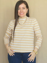 POLO RIB BÁSICO RAYAS