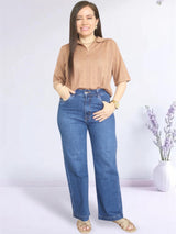 POLO TEJIDO CUELLO CAMISERO