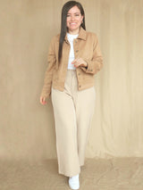 ABRIGO CORTO BOLSILLOS