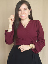 BLUSA MULTIUSOS COLOR ENTERO