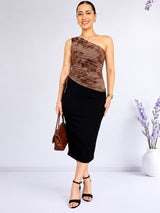 CONJUNTO MESH SIRENA CHOCOLATE