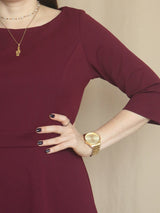 VESTIDO CORTO CON LAZO