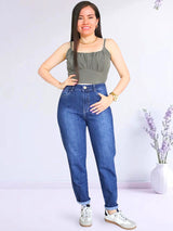 PANTALÓN MOM JEAN KALESSY