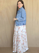 CASACA DENIM CELESTE