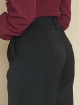 PANTALÓN PALAZO CON ELÁSTICO