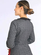 VESTIDO CORTO TWEED