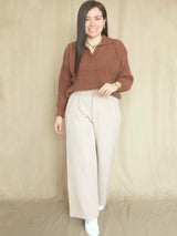 SWEATER CUELLO CAMISERO