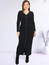 MAXIVESTIDO RIB CAPA