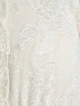 MAXIVESTIDO FULL BOBOS CON PRETINA CREMOSO