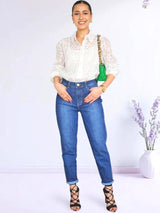 PANTALÓN MOM JEAN KALESSY