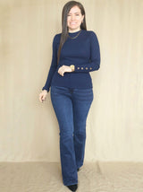 POLO RIB BÁSICO BOTONES