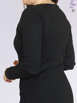 MAXIVESTIDO RIB CAPA