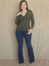 POLO RIB ELÁSTICO EN BUSTO