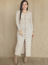 MAXIVESTIDO RIB CAPA