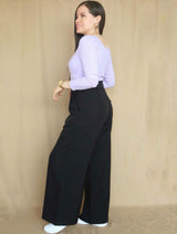 PANTALÓN PALAZO SASTRE LIGERO