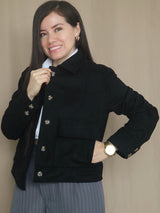 ABRIGO CORTO BOLSILLOS