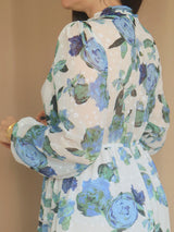 MAXIVESTIDO FULL BOBOS CON PRETINA ESTAMPADO HUESO