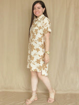 VESTIDO CAMISÓN KAKI