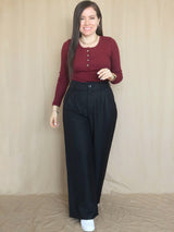 POLO RIB BOTONES EN BUSTO