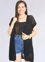 CARDIGAN TEJIDO MANGA CERO