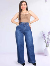 PANTALÓN PALAZO JEAN KALESSY