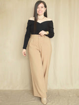 POLO RIB ESCOTE CRUZADO