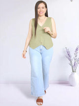 SWEATER CHALECO TEJIDO