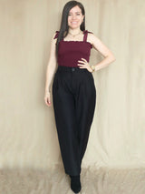 PANTALÓN SLOUCHY SASTRE TAPAS