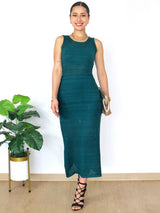 MAXIVESTIDO TEJIDO MALLA