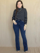 POLO RIB BÁSICO RAYAS