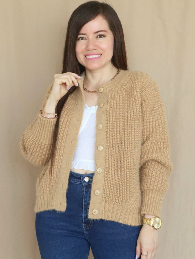 CARDIGAN CUELLO REDONDO