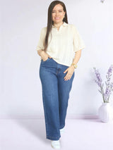 POLO TEJIDO CUELLO CAMISERO