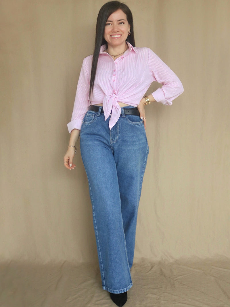 CAMISA LAZO ESTAMPADA