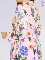 MAXIVESTIDO FULL BOBOS ESTAMPADO ROSA