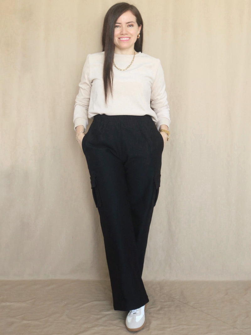 PANTALÓN BUZO CARGO