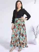 MAXIFALDA ENVOLVENTE ESTAMPADA