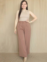 PANTALÓN PALAZO CON ELÁSTICO