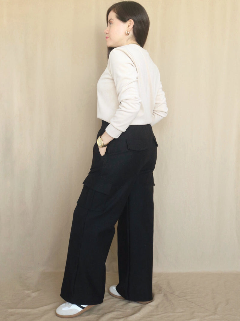 PANTALÓN BUZO CARGO