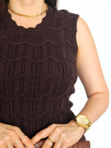 MAXIVESTIDO TEJIDO ONDAS
