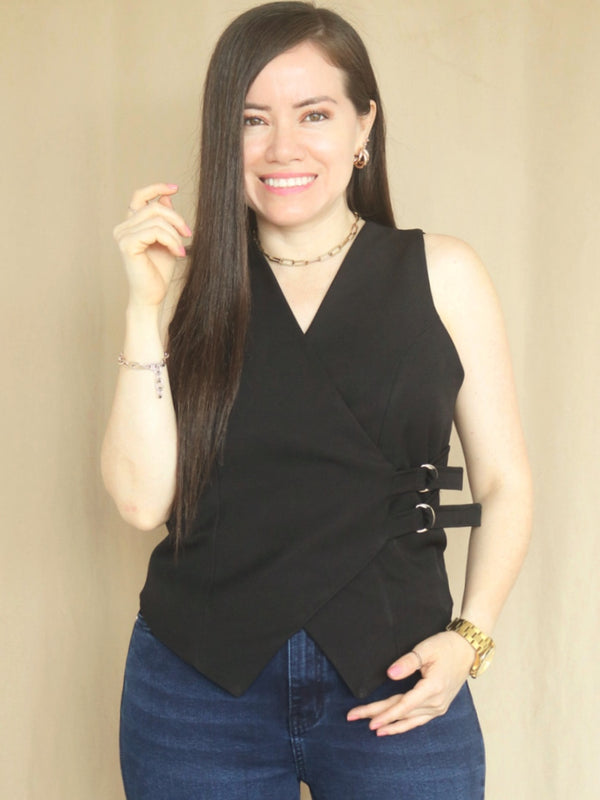 CHALECO CASUAL CON REGULADOR