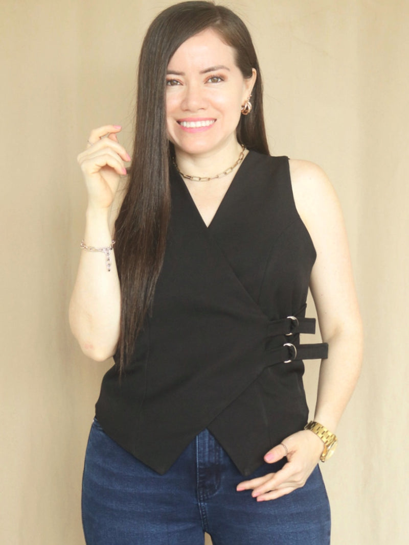 CHALECO CASUAL CON REGULADOR